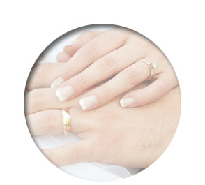 Polished Mobile Nails - manicured nails for weddings